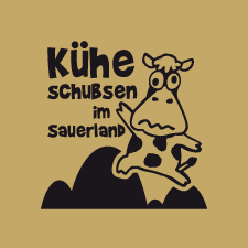 Sauerland-Design Kühe schubsen